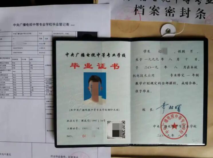 電大中專畢業證有什么用